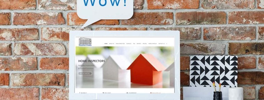 A new website for Home Inspectors by Leontine Vandermeer